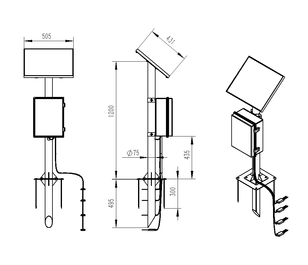 風途科技FT-TS系列土壤墑情監(jiān)測系統